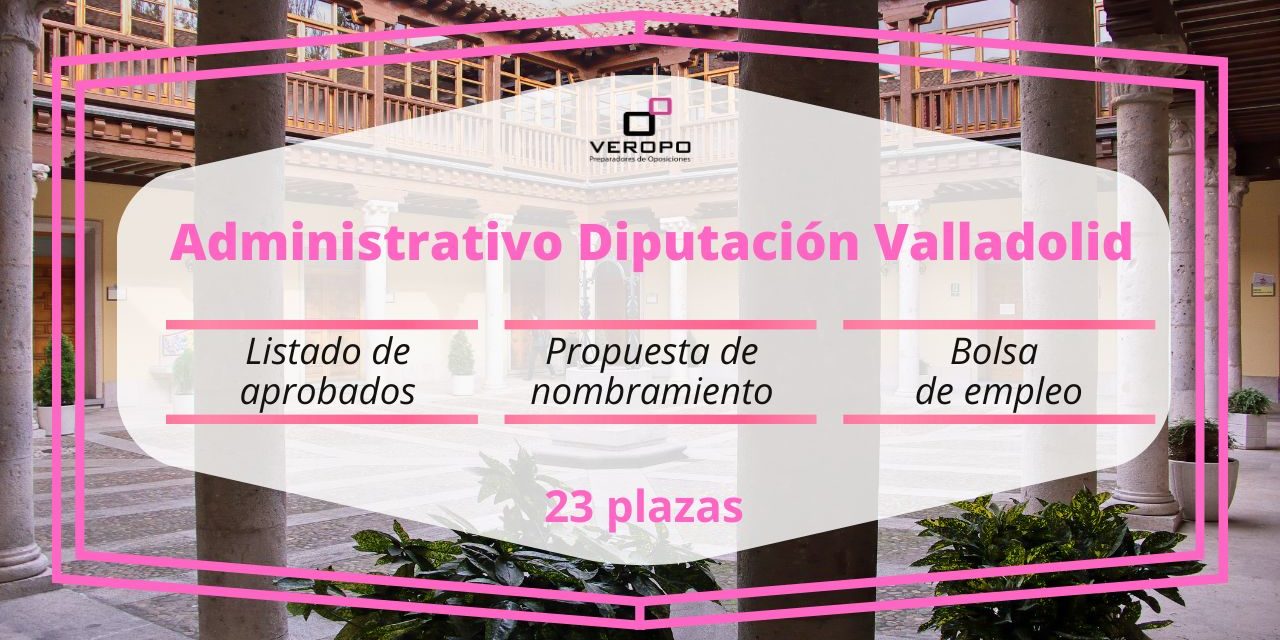 Administrativo Diputación Valladolid