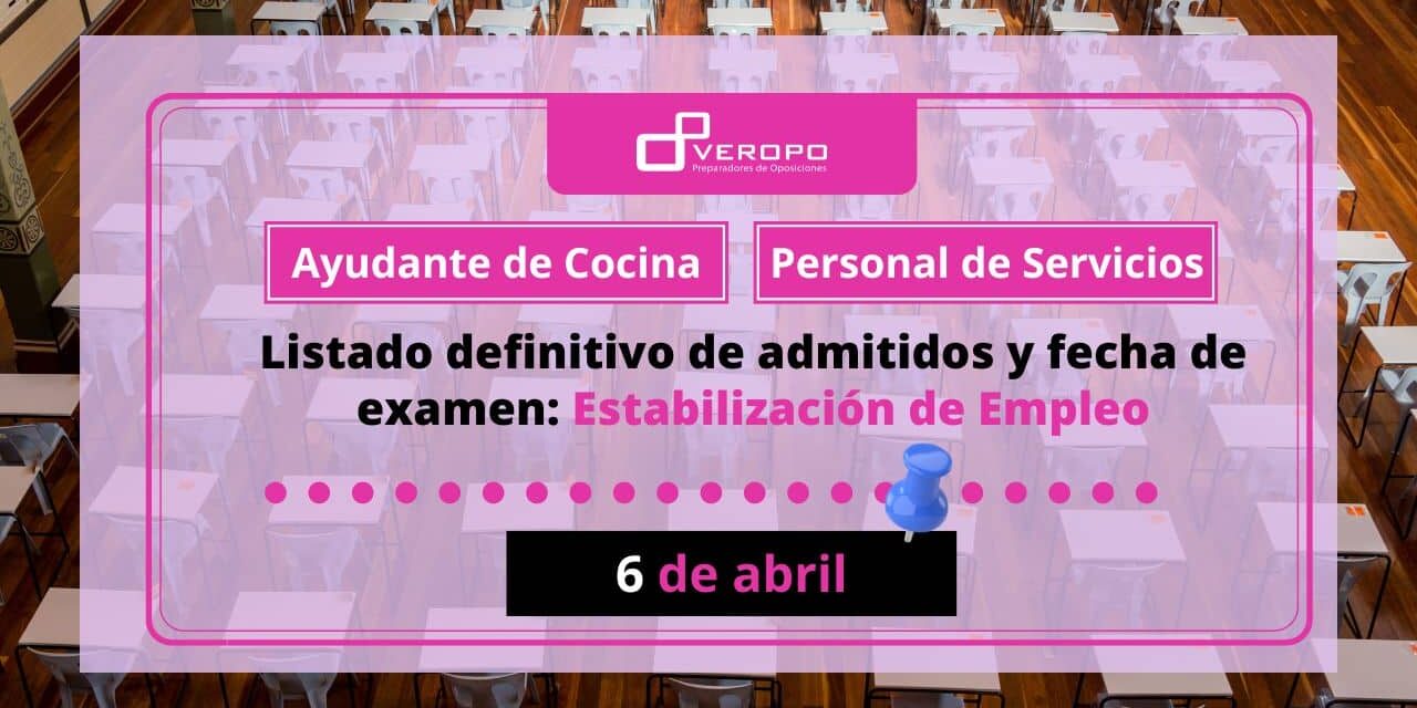 examen Ayudante Personal Estabilización