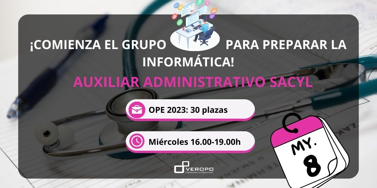 informática Auxiliar Administrativo SACyL