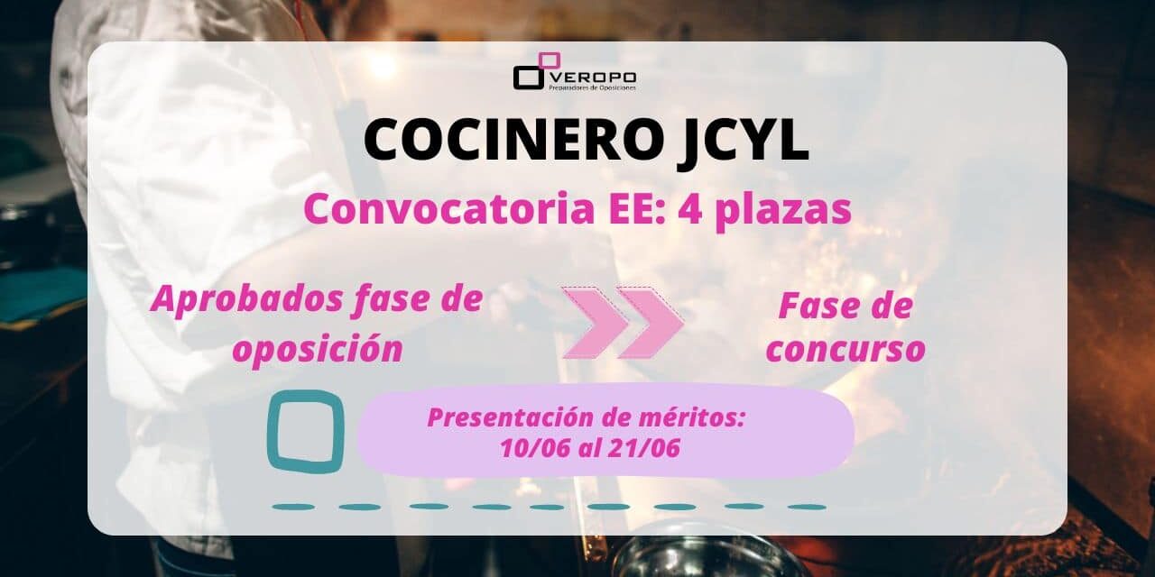 aprobados Cocinero JCYL