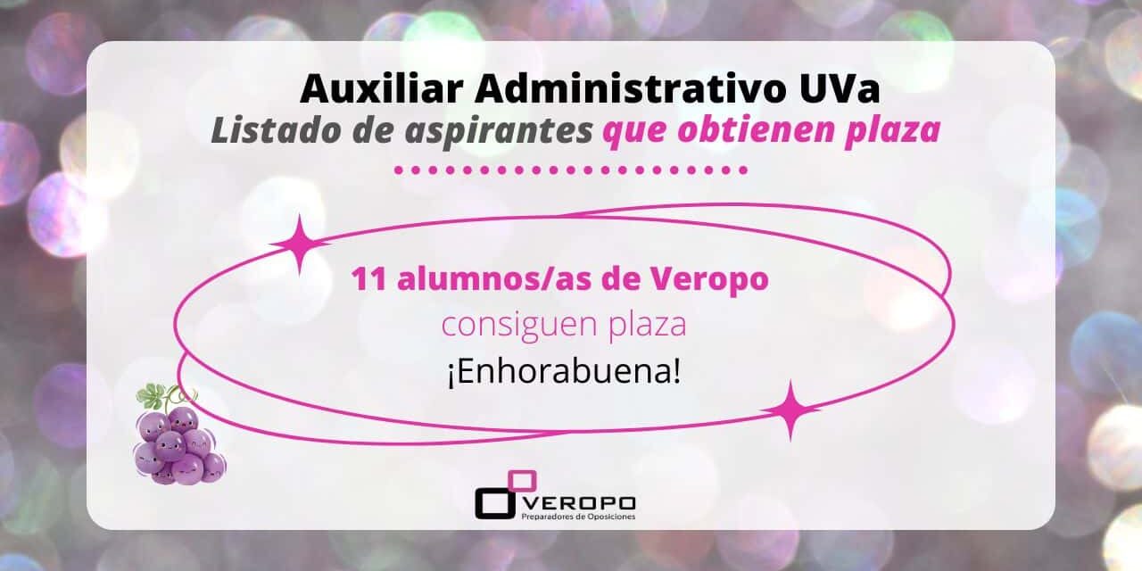 aspirantes con plaza UVa