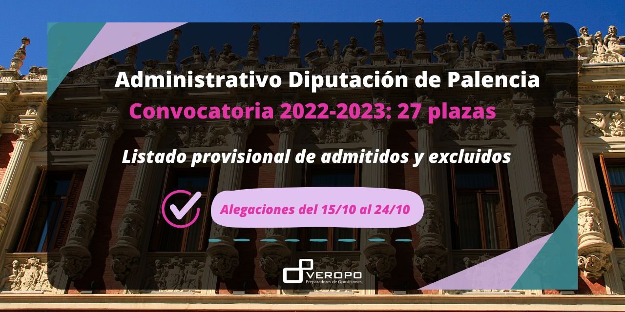 listado provisional Palencia