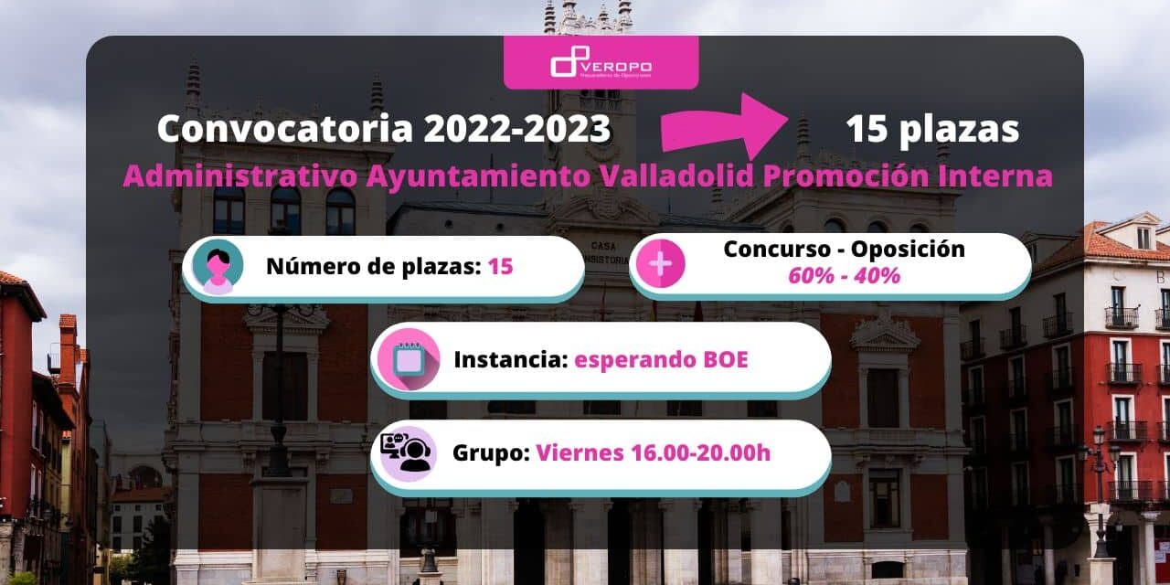 Convocatoria ayto valladolid