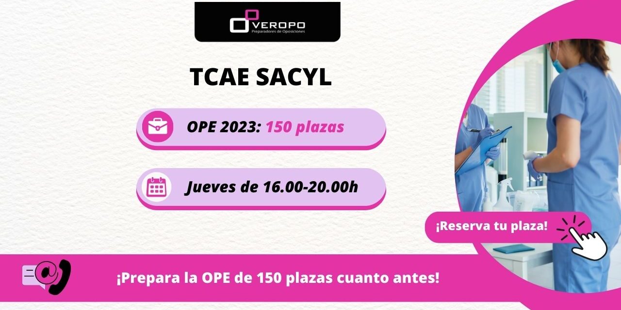 plazas TCAE SACYL