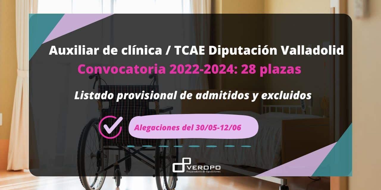 listado Tcae diputación