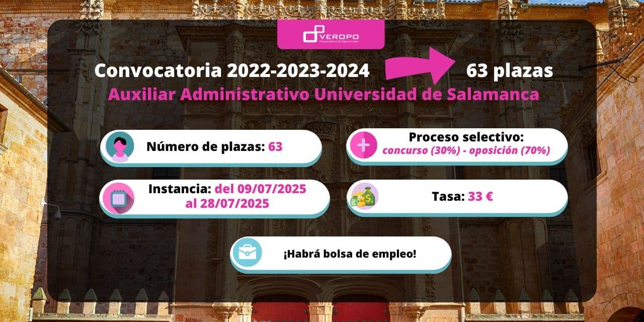 Convocatoria 63 plazas