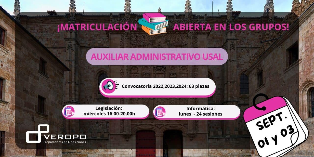 grupos USAL septiembre