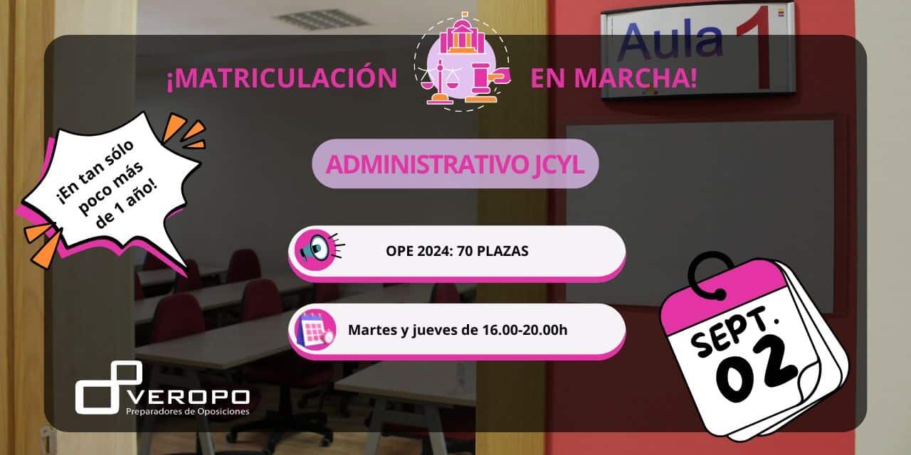 prepara Administrativo JCYL año