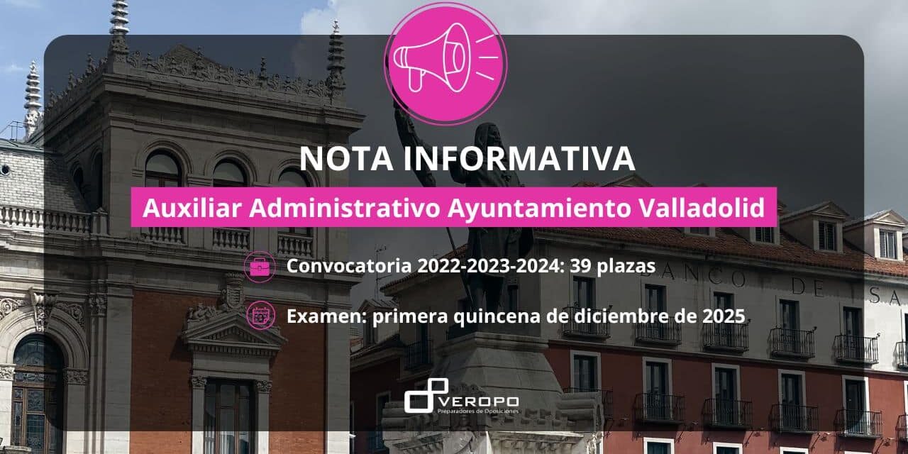 previsión examen ayuntamiento valladolid