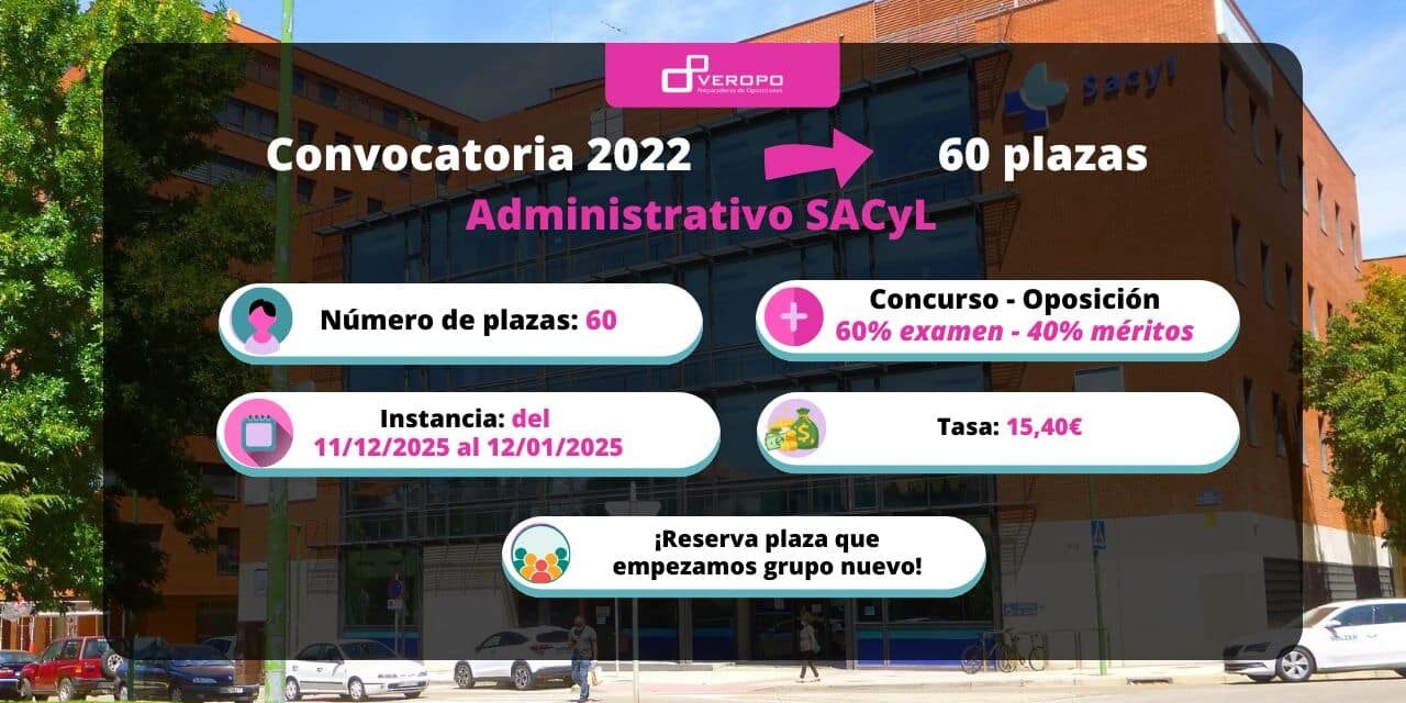 Convocatoria Administrativo Sacyl